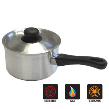 SAUCEPANS, ALUMINIUM, Medium Base, 5.5 litres, Each