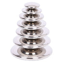 SENSORY REFLECTIVE BUTTONS, Silver, Set