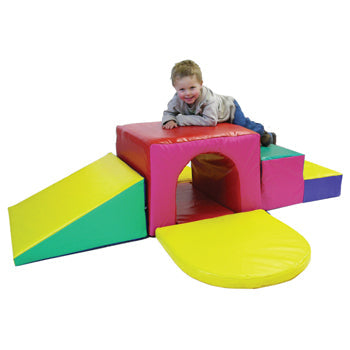 SOFT PLAY, Soft Tunnel Climber, Set