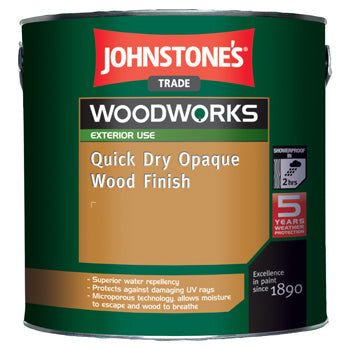 EXTERIOR WOOD PRESERVER, Quick Dry Opaque Wood Finish, Burnt Walnut, 2.5 litres