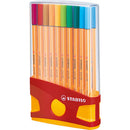 PENS, FINELINER, STABILO(R) Point 88, Assorted Colours, Colourparade, Pack of 10