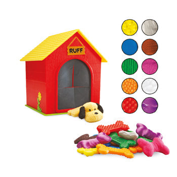 RUFF'S HOUSE TEACHING TACTILE SET, Age 3+, Set