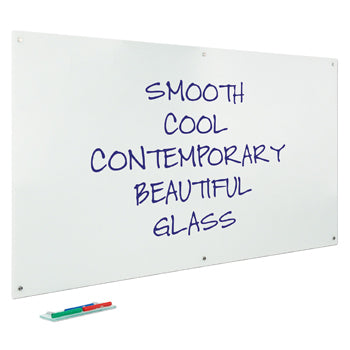 MAGNETIC GLASS WHITEBOARDS, 1800 x 1200mm