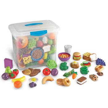 ROLE PLAY, FOOD CLASSROOM SET, Age 18 mths+, Set of 100+ pieces