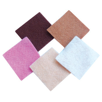 FELT, Multicultural Squares, 220 x 220mm, Pack of 50