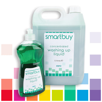 Smartbuy, CONCENTRATED WASHING UP LIQUID, Case of 4 x 5 litres