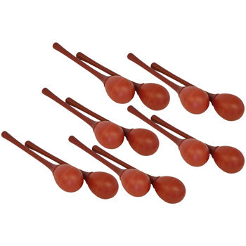 MARACAS, Plastic Egg, Set of 6 Pairs