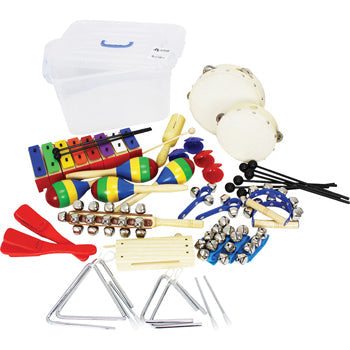 KEY STAGE 1 PERCUSSION CLASS PACK, For 28 pupils, Pack