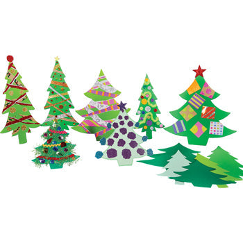 JUMBO CHRISTMAS TREES, Pack of 40