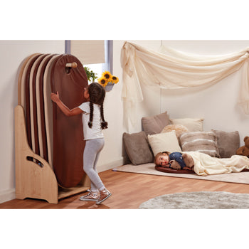 Millhouse SLUMBERSTORE, Slumberstore Freestanding, Cream/Brown Mats