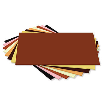 280 MICRON CARD, SRA2 450 x 640mm, Multicultural Skin Tones, PEOPLE FUN CARD, Pack of 3 x 8 sheets