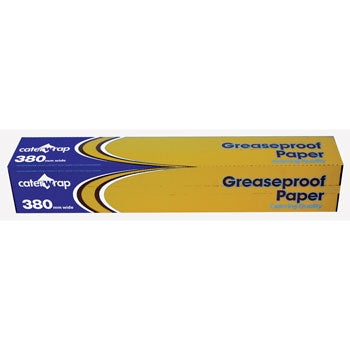 GREASEPROOF PAPER, 300mm wide x 50 metre roll, Each