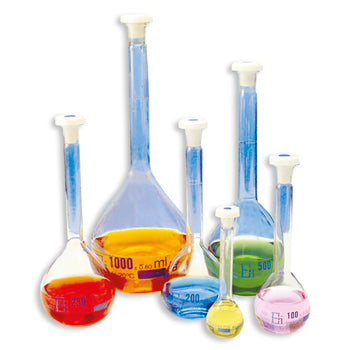 GLASS, VOLUMETRIC FLASKS, 250ml, Each