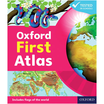 OXFORD EARLY ATLAS, HARDBACK, First, Age 5+, Each