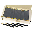PENCILS, BLACK LEAD, COMPASS PENCILS, Box of 144
