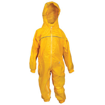 ALL IN ONE RAINSUIT, Gold, 2 years, Each