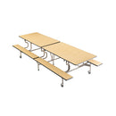 TABLE AND SEATING UNITS, BY-65 FOLDING BENCH TABLE, 3050mm Length - 740mm Height, Cloud Nebula