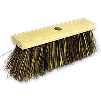 BROOM HEADS, Outdoor Use, Bass, Bahia Fibre, 330mm (13''), Use Handle No 80691, Each