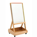 LITTLE ACORNS, SOLID WOOD BOARDS, Store 'N' Write, Whiteboard With Storage