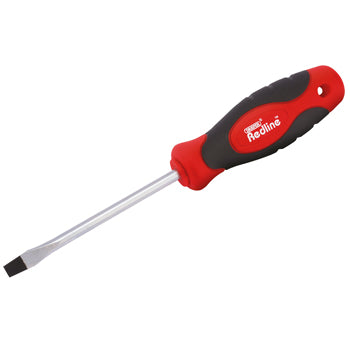 SCREWDRIVERS, Cabinet, Plastic Handle, 100mm blade x 6mm tip width, Each