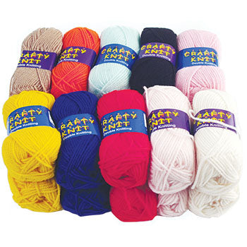 THREADS AND YARNS, 25g Mini Balls, Pack of 20