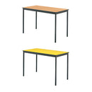 FULLY WELDED FRAME, RECTANGULAR, 1200 x 600mm, Sizemark 4 - 640mm height, Light Grey