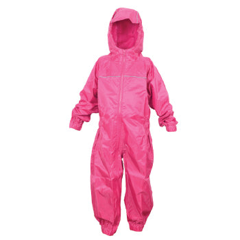 ALL IN ONE RAINSUIT, Pink, 7-8 years, Each