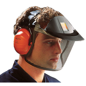 PROTECTIVE EQUIPMENT, JSP Strimmer Unit, Complete with Ear Muffs, Each