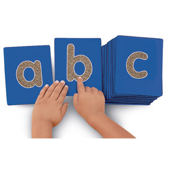 TACTILE LETTERS, Lower Case, Set of 26