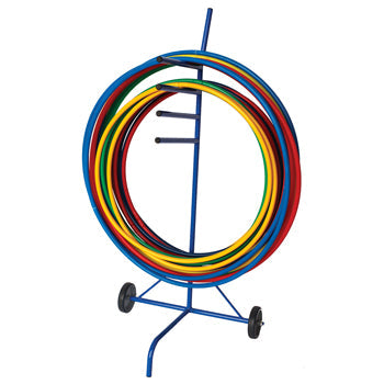 INDOOR MOBILE STORAGE, MOBILE HOOP RACK, Each