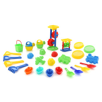 BUMPER SAND & WATER SET, Age 3+, Set of 27