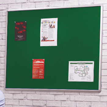 SMARTSHIELD NOTICEBOARDS, Framed, 1200 x 1200mm height, Blue Frame, Green