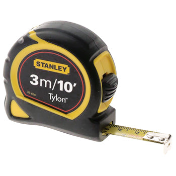 STANLEY POCKET TAPES, 3m, Blade Width: 12.7mm, Each