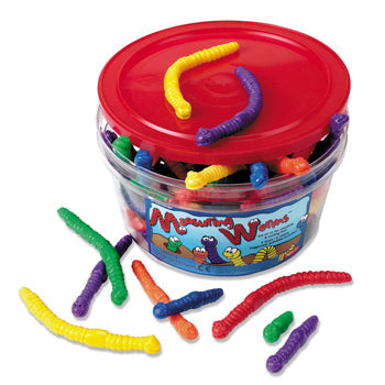 MEASURING WORMS, Age 3+, Set of 72