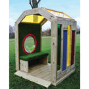 SENSORY ARCH WITH BENCH, 1400 x 1200 x 1850mm, bench - 1150 x 400 x 400mm, Each