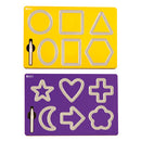 TRACING STENCILS SET, Set of 2