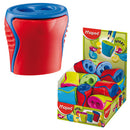 PENCIL SHARPENERS, CANISTER MODELS, Double Hole, 8 and 11mm holes, Pack of 24