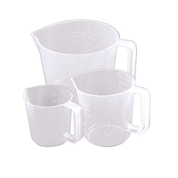 JUGS, MEASURING, GRADUATED, Polypropylene, 600ml (1 pint), Each