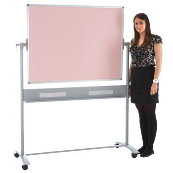 COLOURWIPE, DRYWIPE BOARDS, Mobile - Double Sided, 1200 x 1200mm height, Green