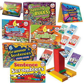 SMART KIDS, SPELLING, PUNCTUATION & GRAMMAR BUMPER ASSESSMENT KIT, Kit