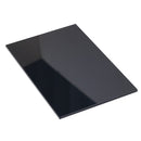 SOLID COLOUR CAST ACRYLIC SHEET, Black, Each