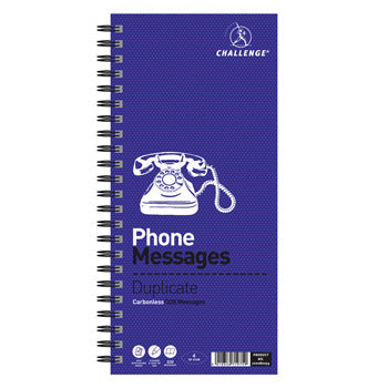 TELEPHONE MESSAGE PADS, Book To Record 320 Messages, Each