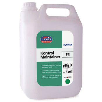 FLOORCARE, F5 Kontrol Maintainer, JEYES Professional, Case of 2 x 5 litres