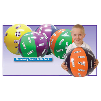 NUMERACY SMART BALLS, Pack of 5