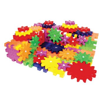 LUNA PARK, Gears, Wheels and Axles Set, Age 4+, Set of 104 pieces