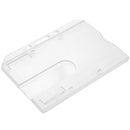 IDENTITY/ACCESS CARD HOLDERS, Enclosed, Clear, Box of 25