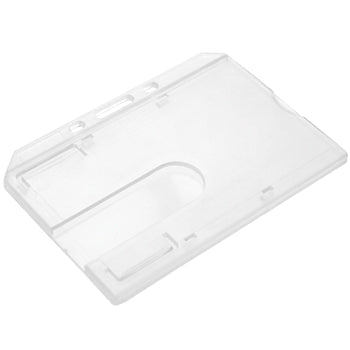 IDENTITY/ACCESS CARD HOLDERS, Enclosed, Clear, Box of 25