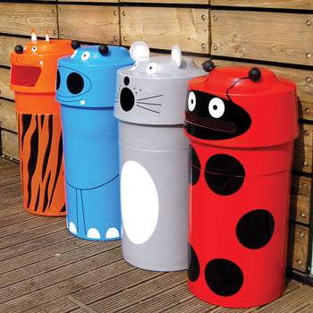 WGP RECYCLING/LITTER BINS, Animals, Hippo, WYBONE, Each