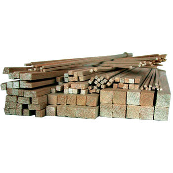 BALSA WOOD, Square Pieces, Pack of 160