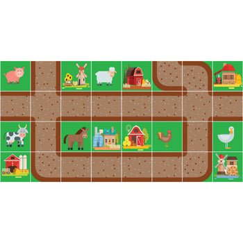 ROBOT PLAY MATS, Farm, 150mm Robots, Each